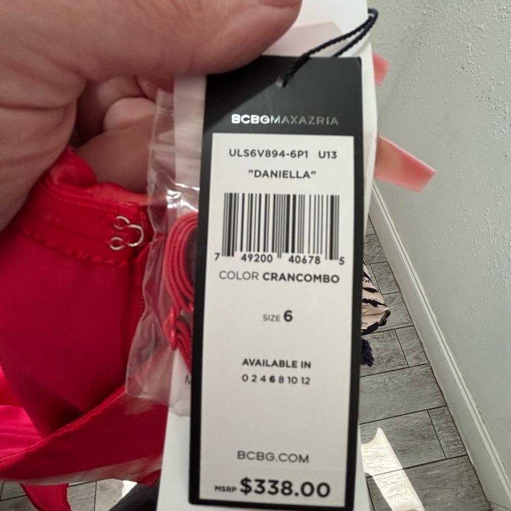 BCBGMaxAzria Strapless Daniella Dress - Picture 5 of 7